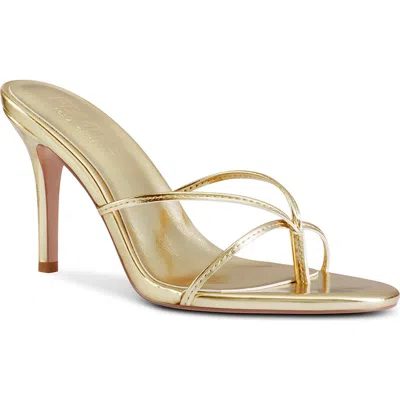 Femme La Sicilian Sandal In Gold
