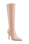 Femme La Whistler Pointed Toe Knee High Boot In Sand