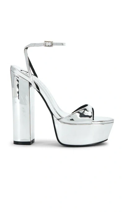 Femme La X Revolve Gg Platform Heel In Silver