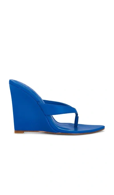 Femme La X Revolve Tokyo Thong Wedge In Blue