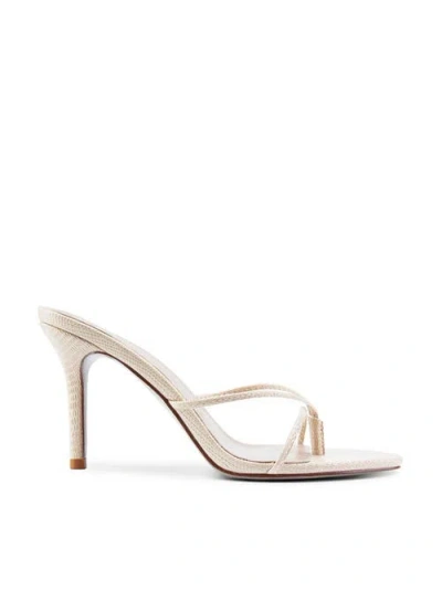 Femme Sicilian Mule In White