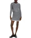 Femme Society 2pc Top & Skirt Set In Grey