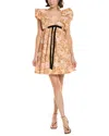 Femme Society Mini Dress In Pink