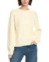 Femme Society Ribbed Sweater In Yellow