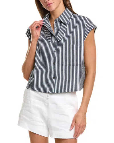 Femme Society Short Sleeve Top In White