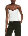 Femme Society Tank In White