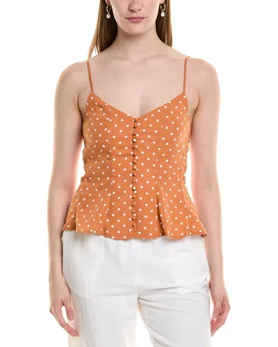 Femme Society Top In Orange