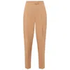 Femponiq Women's Tailored Cotton Trouser - Brown In Brown