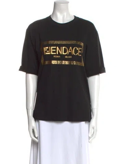 Pre-owned Fendace 2021 Graphic Print T-shirt In Multi