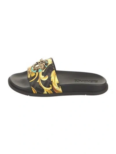 Pre-owned Fendace Medusa Insignia Slides In Multi
