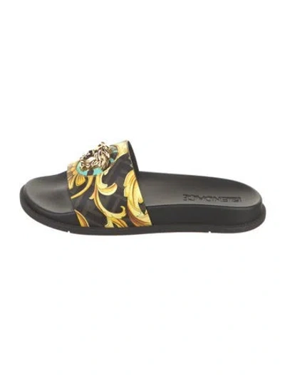 Pre-owned Fendace Medusa Insignia Slides In Multi
