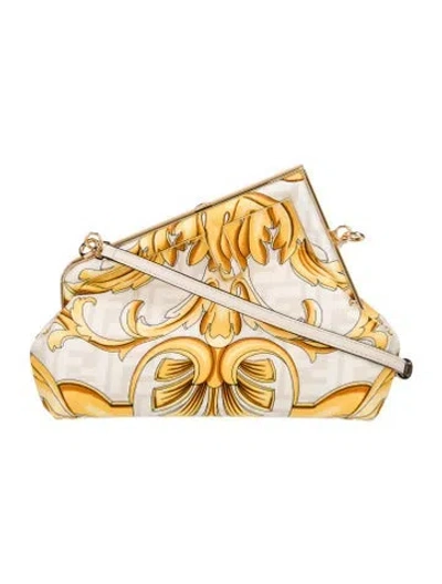 Pre-owned Fendace Zucca Ff First Medium In Neutral