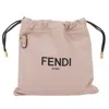 FENDI FENDI -- PINK LEATHER SHOULDER BAG (PRE-OWNED)