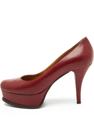 Pre-owned Fendi 100mm Leather Pumps