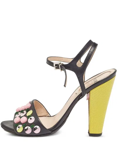 Pre-owned Fendi 1024210 Black