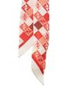 Fendi Long Pointed Geometric Scarf In Multi