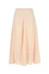 Fendi Light Pink Silk Skirt