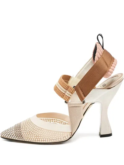 Pre-owned Fendi 110mm Colibri Heeled
