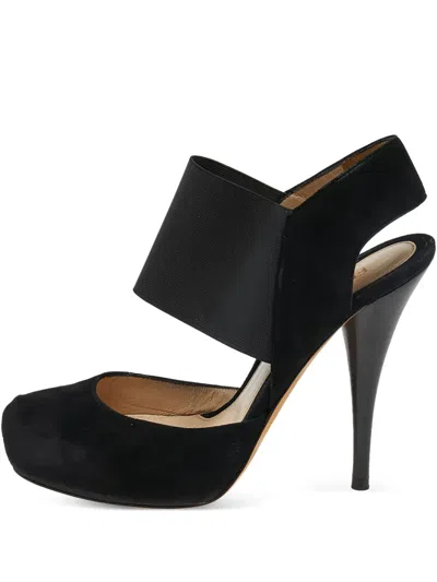 Pre-owned Fendi 120mm Suede Boots