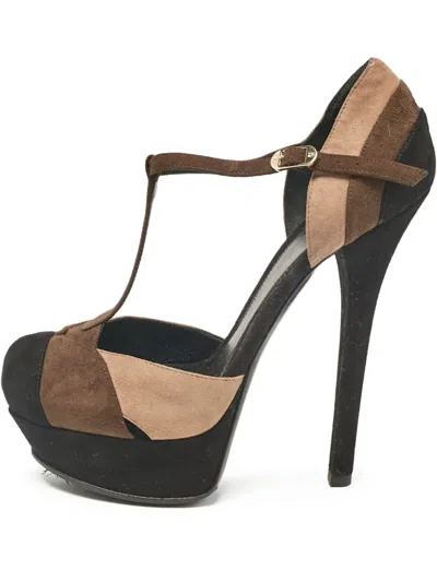 Pre-owned Fendi 140mm Colour-block Pumps