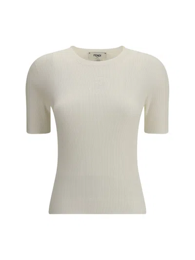 Fendi 1925 T-shirt In Gray