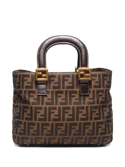 Pre-owned Fendi 1990-2010 Zucca Handbag