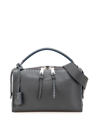 Pre-owned Fendi 2000-2010 Leather Selleria Lei Satchel