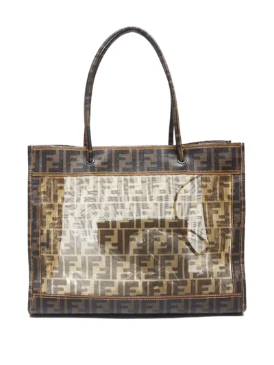 Pre-owned Fendi 2000-2020 Zucca Tote Bag