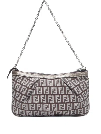 Pre-owned Fendi 2000-2020 Zucchino Handbag