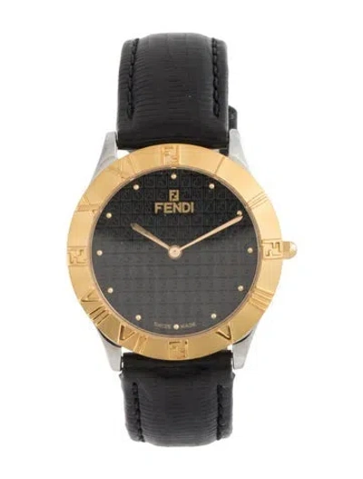 Pre-owned Fendi 2000g Watch In Multi