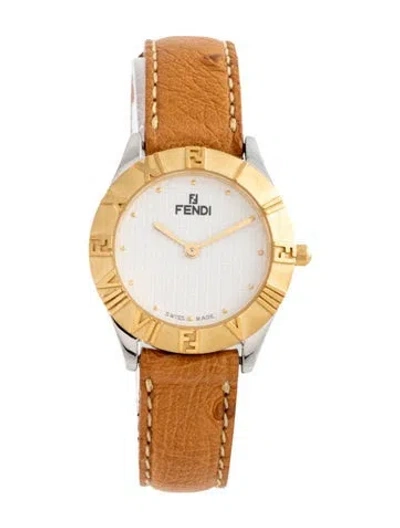 Pre-owned Fendi 2000l Watch In Multicolor