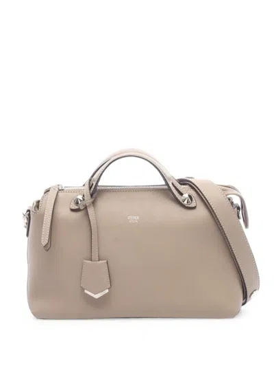 Fendi 2000s Medium By The Way Tote Bag In Nude