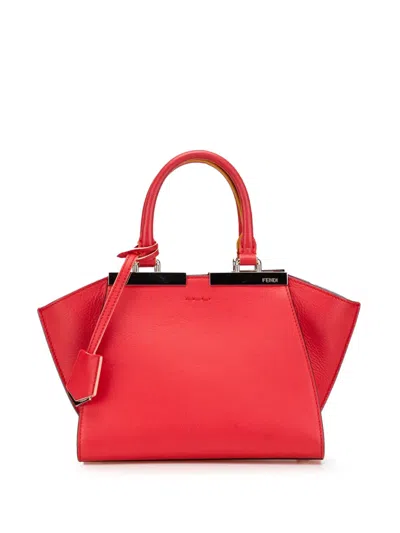 Pre-owned Fendi 2010-2024 Mini Calfskin 3jours Satchel