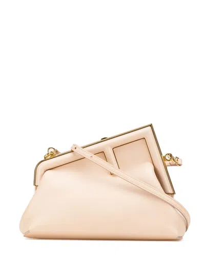 Pre-owned Fendi 2010-2024 Small Nappa  First Crossbody Bag