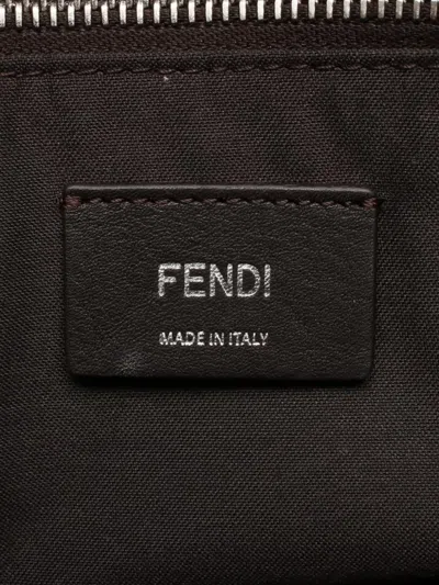 Pre-owned Fendi 2010-2025 Medium Leather By The Way Satchel In Brown