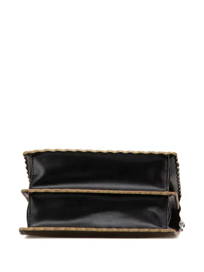 Pre-owned Fendi 2010-2025 Small Leather Kan I Crossbody Bag