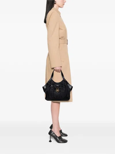 Pre-owned Fendi 2010-2025 Zucca Canvas Chef Tote Bag In Black