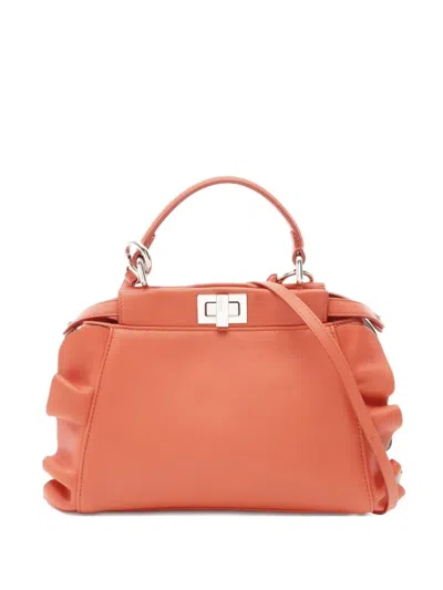 Pre-owned Fendi 2010 Mini Peekaboo Handbag