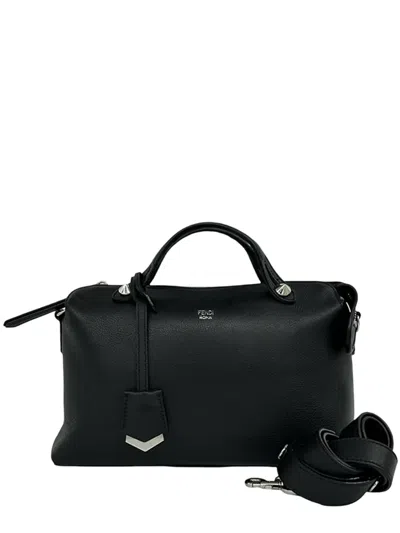Pre-owned Fendi 2010-2026 By The Way Satchel In Black