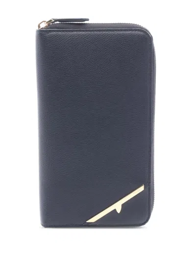 Pre-owned Fendi 2010-2026 Monster Wallet Long Wallets In Black