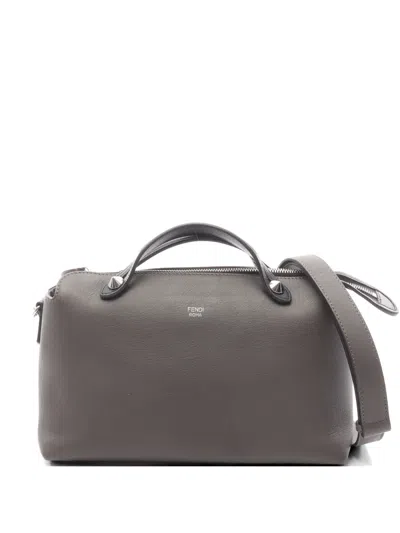 Pre-owned Fendi 2010s By The Way Tote Bag In Gray