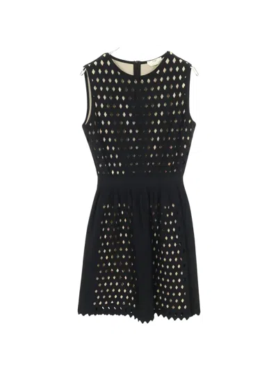 Pre-owned Fendi 2010s Cut-out Dress In Black