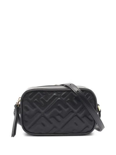 Pre-owned Fendi 2010s Ff Logo Shoulder Bag