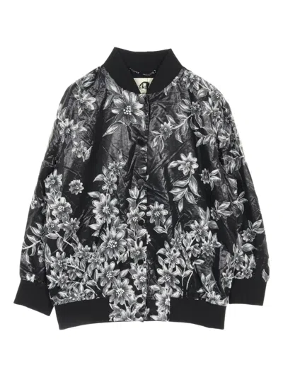 Pre-owned Fendi 2010s Floral-print Bomber Jacket