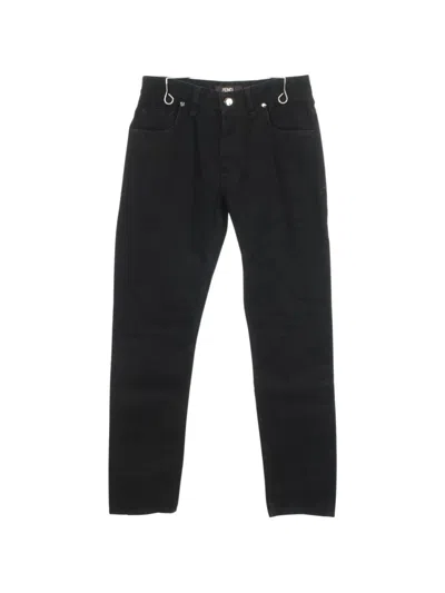 Pre-owned Fendi 2010s Jeans In Black
