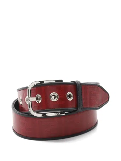 Pre-owned Fendi 2010s Leather Coated Belt