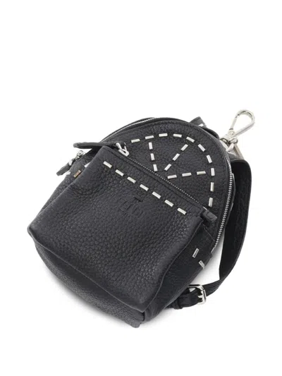 Pre-owned Fendi 2010s Leather Pouch Bag