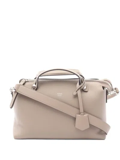 Pre-owned Fendi 2010s Medium By The Way Handbag In Neutral