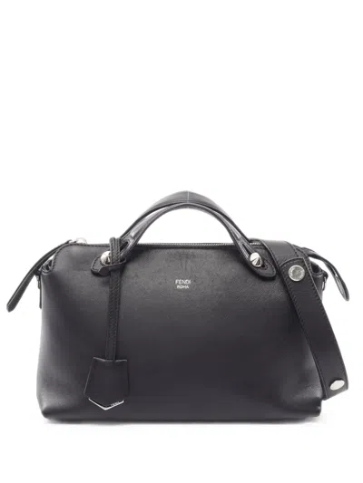 Pre-owned Fendi 2010s Medium By The Way Tote Bag In Black