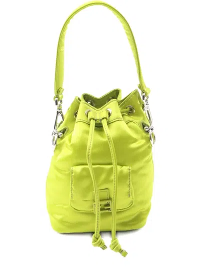 Pre-owned Fendi 2010s Mini Mon Tresor Bucket Bag